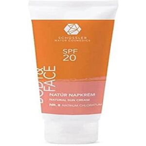 Crema Solar SPF 20 de Schüssler Natur - Protección Amplia para Piel Sensible Crema Solar SPF 20 de Schüssler Natur - Protección Amplia para Piel Sensible