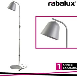 Lampada da terra RABALUX Malia Grigia in Metallo - Industriale Lampada da terra RABALUX Malia Grigia in Metallo - Industriale