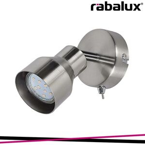 Lampada Spot Satin Chrome GU10 RABALUX Blake - Illuminazione interna Lampada Spot Satin Chrome GU10 RABALUX Blake - Illuminazione interna