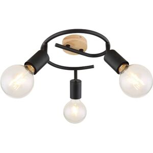 Lampada a Soffitto Nera RABALUX Pablo - 3x Max 40W, Regolabile Lampada a Soffitto Nera RABALUX Pablo - 3x Max 40W, Regolabile