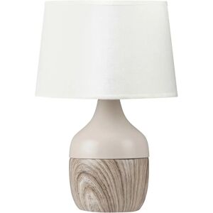 Lampada da Tavolo Rabalux YVETTE E14 40W Beige, Bianco - Lampada da Tavolo Lampada da Tavolo Rabalux YVETTE E14 40W Beige, Bianco - Lampada da Tavolo