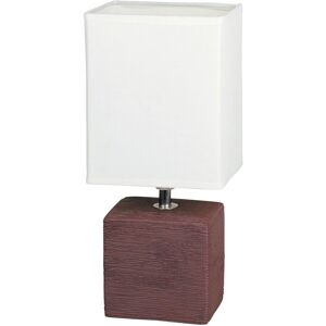Rabalux Modello 4928 Lampada da tavolo in ceramica e tessile Rabalux Modello 4928 Lampada da tavolo in ceramica e tessile