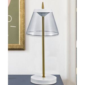Rabalux Aviana 5030 Lampka stołowa - LED 6W, Biała/Przezroczysta Rabalux Aviana 5030 Lampka stołowa - LED 6W, Biała/Przezroczysta