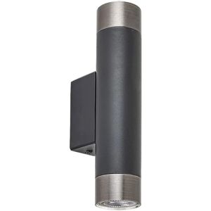 Applique da Parete Zircone Nera - GU10, 2x5W, Dimerabile Applique da Parete Zircone Nera - GU10, 2x5W, Dimerabile