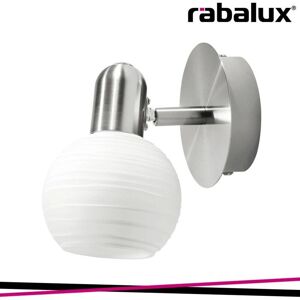 Rabalux Aurel Spot - E14 IP20 cromo / bianco - 19x10x15cm Rabalux Aurel Spot - E14 IP20 cromo / bianco - 19x10x15cm