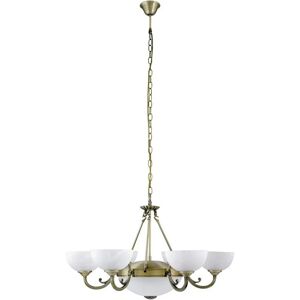 Lampadario classico Rabalux Marlene Bronzo Vetro - Illuminazione interna Lampadario classico Rabalux Marlene Bronzo Vetro - Illuminazione interna