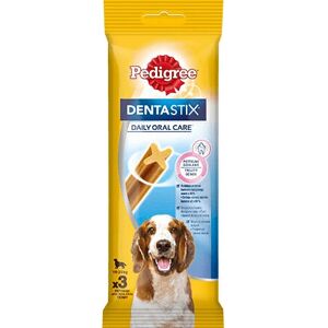 Premi per cani Pedigree - DentaStix Spiedini dentali per taglia media Premi per cani Pedigree - DentaStix Spiedini dentali per taglia media