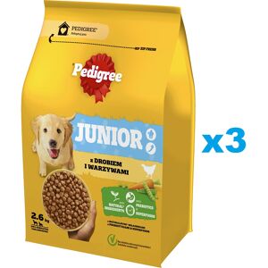 Nourriture pour chiots PEDIGREE - 3x2.6kg - Grandes et moyennes races - Publicité Nourriture pour chiots PEDIGREE - 3x2.6kg - Grandes et moyennes races - Publicité