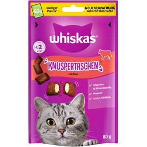 Whiskas Les Irrésistibles pour chat - bœuf - 6 x 60 g Whiskas Les Irrésistibles pour chat - bœuf - 6 x 60 g