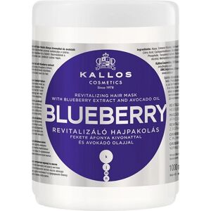 Kallos Mustikkanaamio - Elvyttävä Hiusten Hoito - 1L Kallos Mustikkanaamio - Elvyttävä Hiusten Hoito - 1L