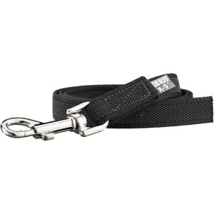 Julius K9 Gummierte hondenriem - 20mm, 1m, Zwart/Grijs Julius K9 Gummierte hondenriem - 20mm, 1m, Zwart/Grijs