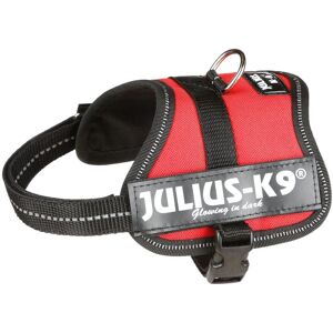 Julius-K9 Powerharness XS-S Zwart, Rood Hondengordel Julius-K9 Powerharness XS-S Zwart, Rood Hondengordel