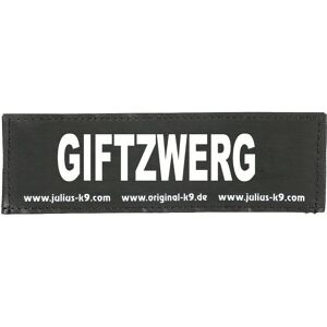 Julius K9 Giftzwerg XS Velcro Sticker - Hondenaccessoire Julius K9 Giftzwerg XS Velcro Sticker - Hondenaccessoire