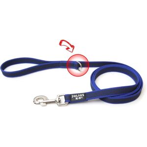 Julius-K9 S Blue/Gray Dog Leash - 1m Waterproof, Gummi-Textile Julius-K9 S Blue/Gray Dog Leash - 1m Waterproof, Gummi-Textile
