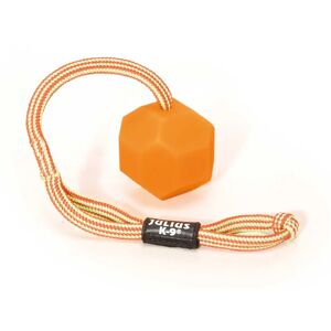 Julius K9 Orange Rubber Dog Toy with Rope - High Resistance Julius K9 Orange Rubber Dog Toy with Rope - High Resistance