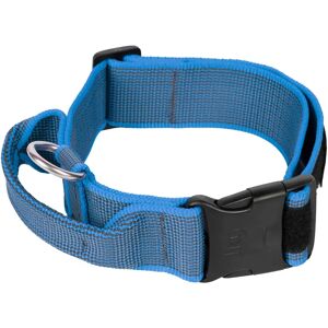 Julius-K9 Collar Gray & Blue Handle - Dog Collar Julius-K9 Collar Gray & Blue Handle - Dog Collar