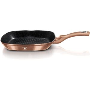 Berlinger Haus Różowe Złoto 28cm Grillowa Patelnia - Patelnia grillowa Berlinger Haus Różowe Złoto 28cm Grillowa Patelnia - Patelnia grillowa