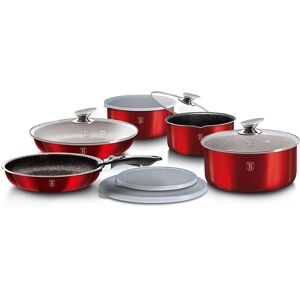 Berlinger Haus 12Pc Burgundy Space Saving Cookware Set - Cookware Set Berlinger Haus 12Pc Burgundy Space Saving Cookware Set - Cookware Set