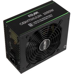 Fuente de alimentación Kolink Continuum 1050W - Alta eficiencia, modular, silenciosa Fuente de alimentación Kolink Continuum 1050W - Alta eficiencia, modular, silenciosa