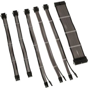 Kolink Gunmetal Grey Braided Cable Extension Kit - PC Power Cables Kolink Gunmetal Grey Braided Cable Extension Kit - PC Power Cables
