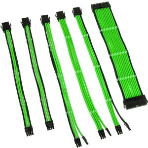 Kolink Core Adept Braided Cable Extension Kit - Venom Green Power Cable Kolink Core Adept Braided Cable Extension Kit - Venom Green Power Cable