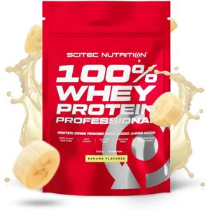 Scitec Nutrition Protéine de Whey Banane - 500g - Poudre - Plusieurs couleurs - Taille unique - Publicité Scitec Nutrition Protéine de Whey Banane - 500g - Poudre - Plusieurs couleurs - Taille unique - Publicité