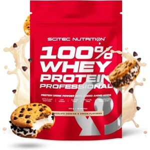 SciTec 100% Syrovátkový Protein Professional - Cookies a Krém Čokoláda - 500g SciTec 100% Syrovátkový Protein Professional - Cookies a Krém Čokoláda - 500g