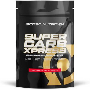 SciTec SuperCarb Xpress 1000g - Thé à la Framboise - Complément de Glucides - Publicité SciTec SuperCarb Xpress 1000g - Thé à la Framboise - Complément de Glucides - Publicité