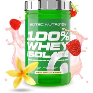 SciTec 100% Whey Isolate, Vanilla Very Berry - 700g SciTec 100% Whey Isolate, Vanilla Very Berry - 700g