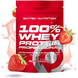 SciTec 100% Białko Serwatkowe Truskawka - 1000 g SciTec 100% Białko Serwatkowe Truskawka - 1000 g
