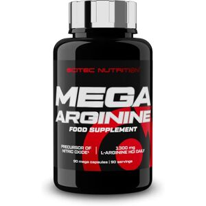 Scitec Nutrition Mega Arginine - Doplněk stravy - 90 kapslí Scitec Nutrition Mega Arginine - Doplněk stravy - 90 kapslí
