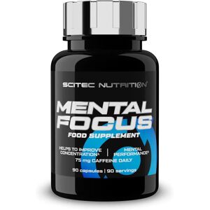 Scitec Nutrition Mental Focus - 90 gélules - Améliore la concentration - Nootropiques naturels - Publicité Scitec Nutrition Mental Focus - 90 gélules - Améliore la concentration - Nootropiques naturels - Publicité