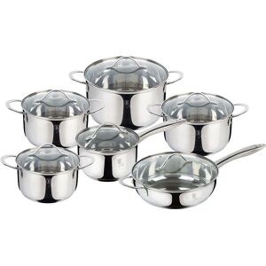 Berlinger Haus BH/6661 Topfset - Edelstahl 18/10 - Energieeffizienter Induktionsboden Berlinger Haus BH/6661 Topfset - Edelstahl 18/10 - Energieeffizienter Induktionsboden