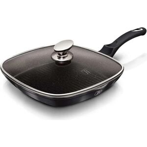 Berlinger Haus Szara Granitowa Patelna Grillowa 28cm - Patelna Berlinger Haus Szara Granitowa Patelna Grillowa 28cm - Patelna