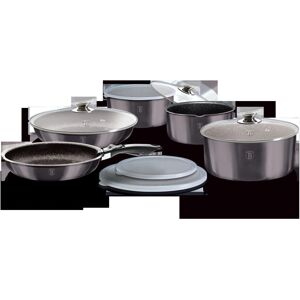 Berlinger Haus 12Pc Space Saving Cookware Set - Induction Pots Pans Berlinger Haus 12Pc Space Saving Cookware Set - Induction Pots Pans