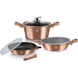 Berlinger Haus Rose Gold Kochgeschirr-Set - Induktion geeignet Berlinger Haus Rose Gold Kochgeschirr-Set - Induktion geeignet