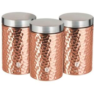 Berlinger Haus Contenedores de almacenamiento Rosegold - Juego de 3 Berlinger Haus Contenedores de almacenamiento Rosegold - Juego de 3