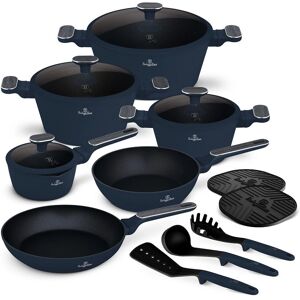 BerlingerHaus BH8382 Pfannenset 15-teilig - TitanPro Antihaft, Induktion geeignet BerlingerHaus BH8382 Pfannenset 15-teilig - TitanPro Antihaft, Induktion geeignet