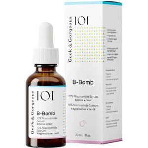 Geek & Gorgeous B-Bomb - Sérum 10% Niacinamide 30 ml - Soutien des pores et du teint - Publicité Geek & Gorgeous B-Bomb - Sérum 10% Niacinamide 30 ml - Soutien des pores et du teint - Publicité