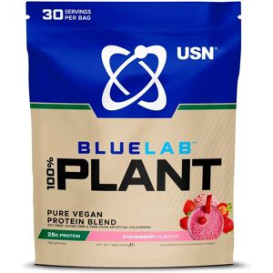 USN 900g Plant Protein Strawberry - Vegan, Sugar Free - Protein Powder USN 900g Plant Protein Strawberry - Vegan, Sugar Free - Protein Powder