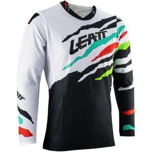 Maillot de motocross Leatt 5.5 UltraWeld Tiger - Noir Blanc Rouge Bleu - S - Publicité Maillot de motocross Leatt 5.5 UltraWeld Tiger - Noir Blanc Rouge Bleu - S - Publicité