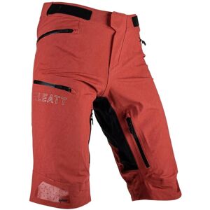 Leatt Mens MTB Hydradri 5.0 Shorts - Red - Supportive Waterproof Breathable Leatt Mens MTB Hydradri 5.0 Shorts - Red - Supportive Waterproof Breathable