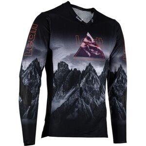 Leatt Gravity 4.0 Jersey - Black/White - S - MTB Jersey Leatt Gravity 4.0 Jersey - Black/White - S - MTB Jersey