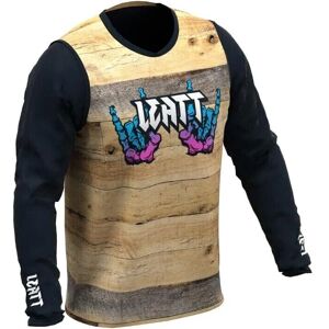 Leatt Gravity 3.0 Jersey - Recycled Coffee Fabric - Relaxed Fit Leatt Gravity 3.0 Jersey - Recycled Coffee Fabric - Relaxed Fit