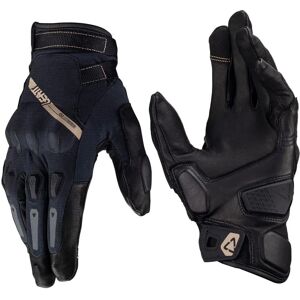 Leatt HydraDri 7.5 Stealth korta impactskyddande motorcykelhandskar Leatt HydraDri 7.5 Stealth korta impactskyddande motorcykelhandskar