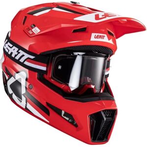 Leatt Helm 3.5 - Rood - Lichtgewicht, Gekeurd, met Bril Leatt Helm 3.5 - Rood - Lichtgewicht, Gekeurd, met Bril