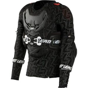 Leatt Body Protector 5.5 Kids Motocross Shirt - Unisex Black S M Leatt Body Protector 5.5 Kids Motocross Shirt - Unisex Black S M