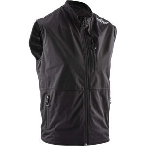 Chaleco de carrera Leatt XL negro - Softshell impermeable para ciclismo Chaleco de carrera Leatt XL negro - Softshell impermeable para ciclismo