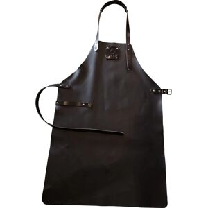 Tablier en Cuir Noir OFYR - Protection contre la Chaleur - Publicité Tablier en Cuir Noir OFYR - Protection contre la Chaleur - Publicité