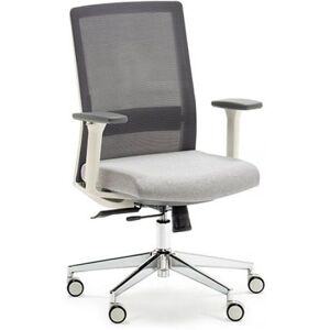 Chaise de Bureau Euromof Niza Gris - Maille Ergonomique, Bras Ajustables - Publicité Chaise de Bureau Euromof Niza Gris - Maille Ergonomique, Bras Ajustables - Publicité
